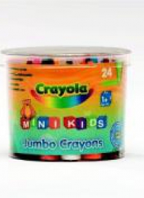 Kredki świecowe grube 24 kolory CRAYOLA