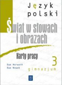J.polski GIM Świat w słowach 3 Karty pracy WSIP