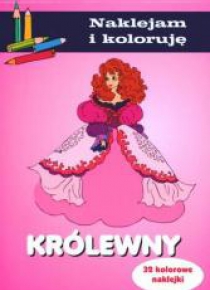 Naklejam i koloruję - Królewny