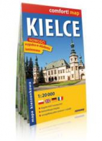 Comfort!map Kielce 1:20 000 midi plan miasta