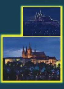 Puzzle 1000 Praga Wieczorem Neon DINO