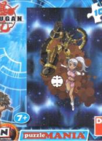 Puzzle 100 Bakugan Julie and Gold DINO