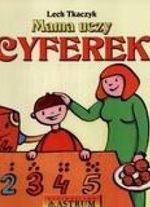 Mama uczy cyferek z płytą CD