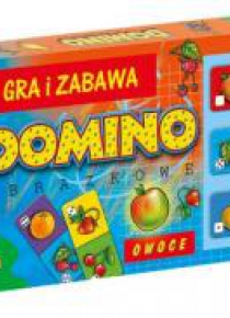 Domino obrazkowe - owoce ALEX