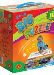 Big puzzle 3 - do kolorowania ALEX