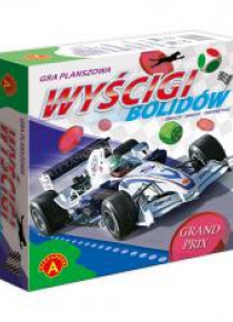 Wyścigi bolidów. Gra planszowa ALEX
