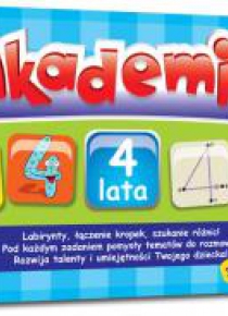 Akademia - 4 lata + 32 naklejki Greg