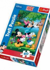 Puzzle 60 Myszka Miki Piknik TREFL