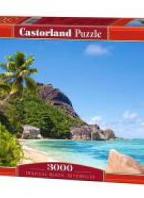 Puzzle 3000 Plaża tropikalna CASTOR