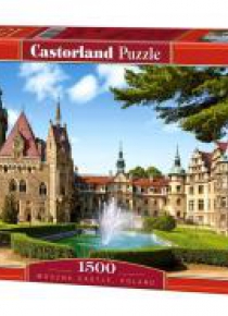 Puzzle 1500 Zamek Moszna - Polska CASTOR
