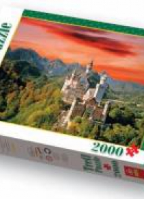 Puzzle 2000 Zamek Neuschwanstein, Bawaria TREFL