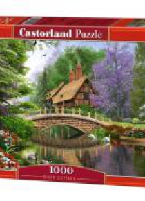 Puzzle 1000 Dom nad rzeką CASTOR