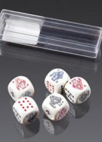 Kości pokerowe (16 mm) PIATNIK