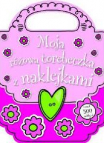 Moja różowa torebeczka z naklejkami