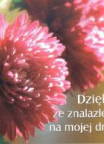 Perełka 182 - Dziękuję, że znalazłeś się na...