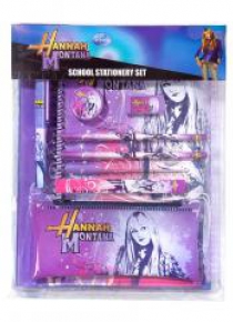 Hannah Montana Zestaw papierniczy z segregatorem
