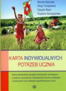 Karta indywidualnych potrzeb ucznia