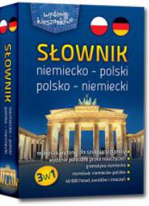 Słownik niem-pol-niem kieszonkowy twarda GREG