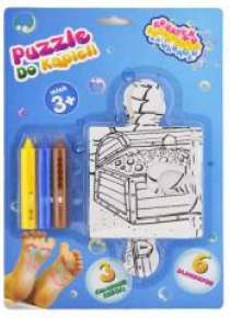 Koloruj na okrągło - Puzzle do kapieli