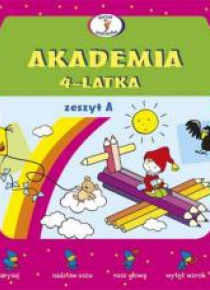 Akademia 4-latka - zeszyt A