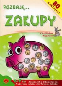 Poznaję... Zakupy. Książeczka edukacyjna ALEX