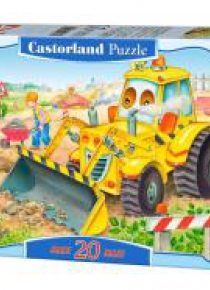 Puzzle 20 maxi - Spychacz CASTOR
