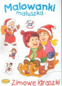 Malowanki maluszka - Zimowe igraszki  PASJA
