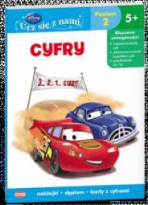 Disney ucz się z nami. Auta. Cyfry