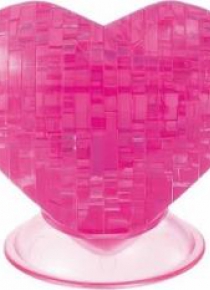 Crystal puzzle mini serce