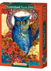 Puzzle 1500 Sowa CASTOR