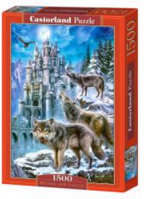 Puzzle 1500 Wilki i zamek  CASTOR