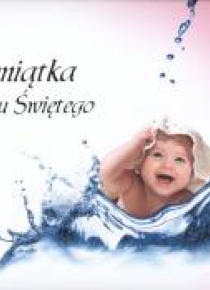 Pamiątka Chrztu Świętego (dla dziewczynki)