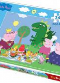 Puzzle 24 maxi Świnka Peppa - Uczta TREFL