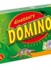 Domino obrazkowe - dinozaury ALEX